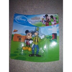 Mickey Mouse & Goofy Cake Topper Figures Disney Beverly Hills Teddy Bear Company